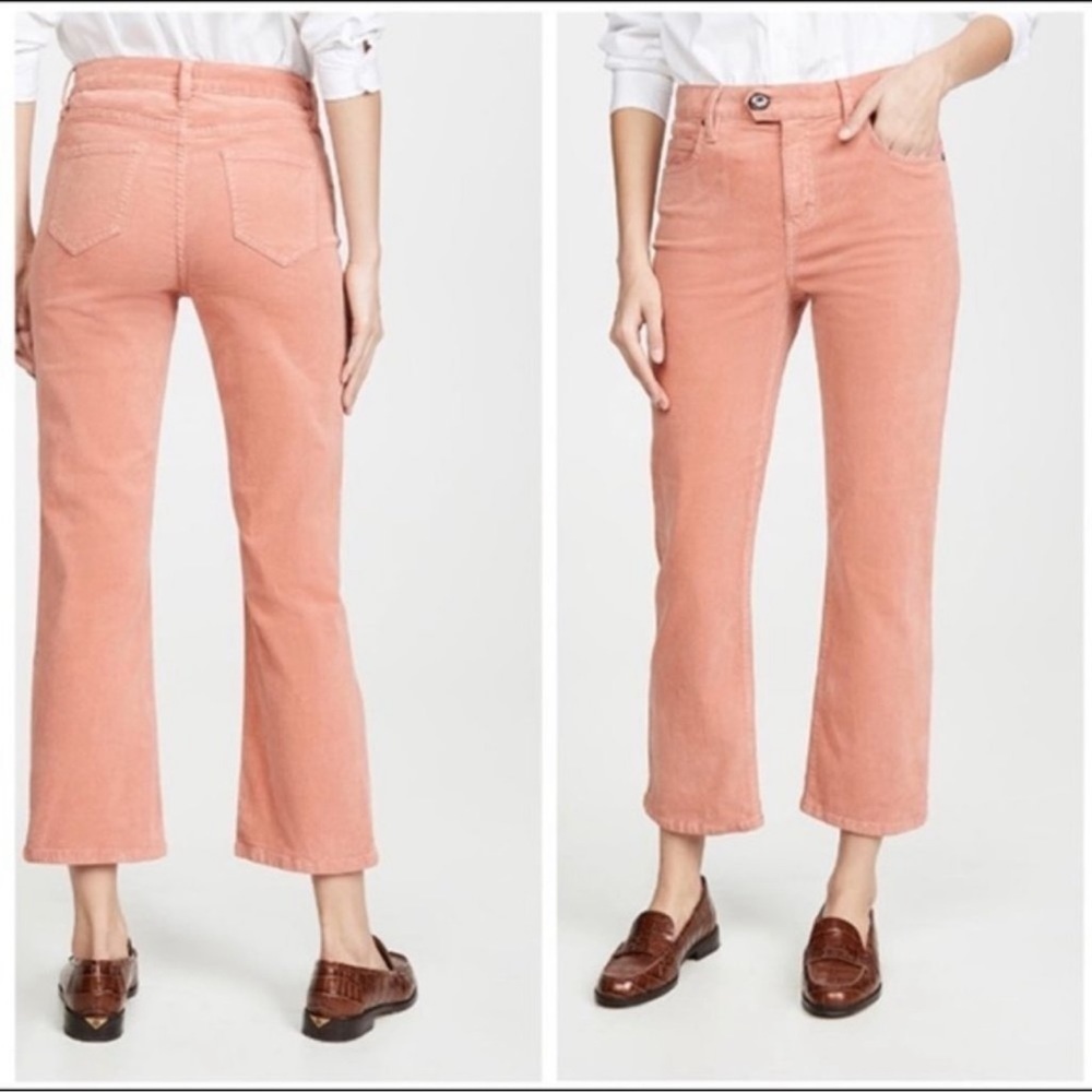 Joie Maza Rose Corduroy‎ Cropped Pant Size 12 Women